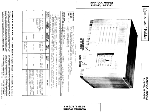 Mantola R-75143; Goodrich, B.F.; (ID = 974613) Radio