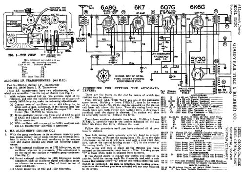 1010 Ch= 526I; Goodyear Tire & (ID = 728118) Radio