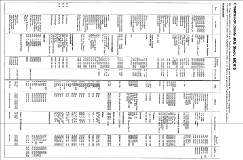 Studio MC-615; Görler, J. K.; (ID = 2063098) Radio