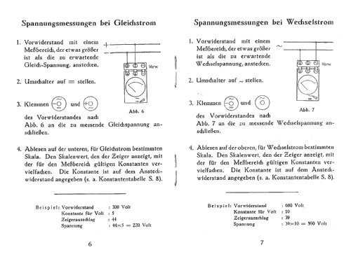 Mavometer WG; Gossen, P., & Co. KG (ID = 1262245) Ausrüstung