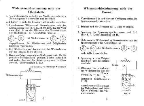 Mavometer WG; Gossen, P., & Co. KG (ID = 1262247) Equipment