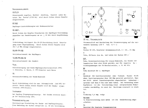 2m-SSB-AM-FM Transceiver HG 70C; Götting & Griem, (ID = 2411156) Amat TRX