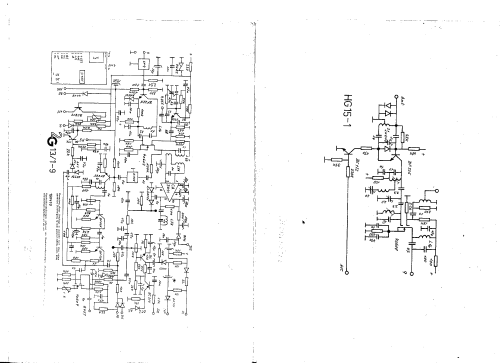 2m-SSB-AM-FM Transceiver HG 70C; Götting & Griem, (ID = 2411165) Amat TRX