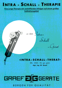 Intra-Schall-Therat Modell IV; Graef, W., Dipl.-Ing (ID = 2784638) Medicine