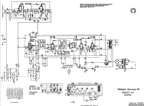 Baroness 810; Graetz, Altena (ID = 619671) Radio