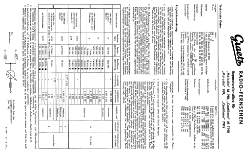 Cantilene M7918; Graetz, Altena (ID = 88105) Radio