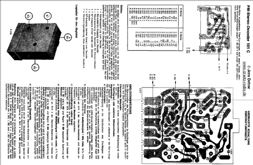 FM-Stereo-Decoder 101C 790901; Graetz, Altena (ID = 164690) mod-past25