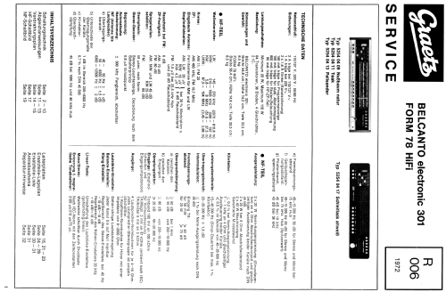 Form 78 HiFi; Graetz, Altena (ID = 504060) Radio