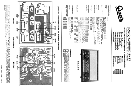 Grazioso 4 1118; Graetz, Altena (ID = 28341) Radio