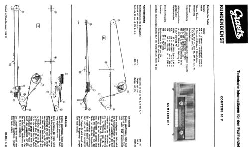 Komtess Vollsuper 03F 240651; Graetz, Altena (ID = 2444773) Radio