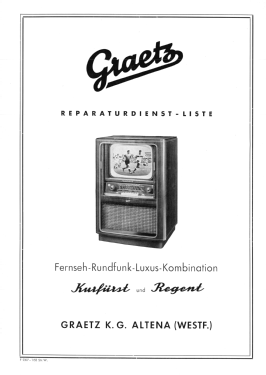 Kurfürst ; Graetz, Altena (ID = 2941892) TV Radio