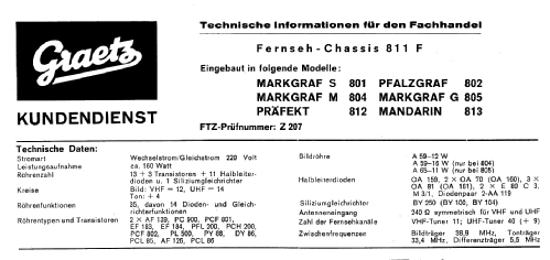 Mandarin 813; Graetz, Altena (ID = 474430) Television