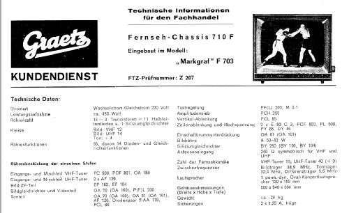 Markgraf F703; Graetz, Altena (ID = 390687) Television