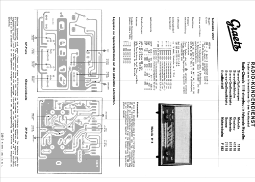 Melodia 1118; Graetz, Altena (ID = 1869471) Radio