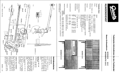 Moderato 33C; Graetz, Altena (ID = 196619) Radio