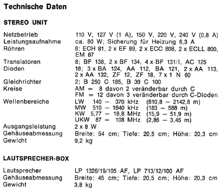 Stereo Unit 250 25F; Graetz, Altena (ID = 2887214) Radio