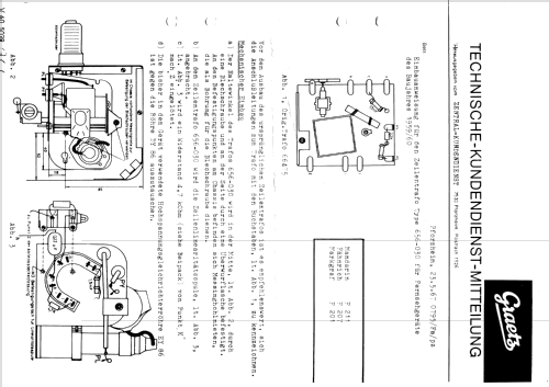 Zeilentrafo 656-030; Graetz, Altena (ID = 2640747) Radio part