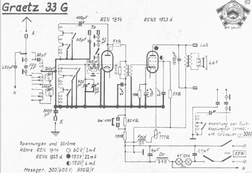 Graetzor 33G; Graetz Radio, Berlin (ID = 919853) Radio