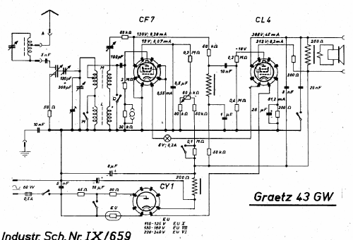 Graetzor 43GW; Graetz Radio, Berlin (ID = 2089800) Radio