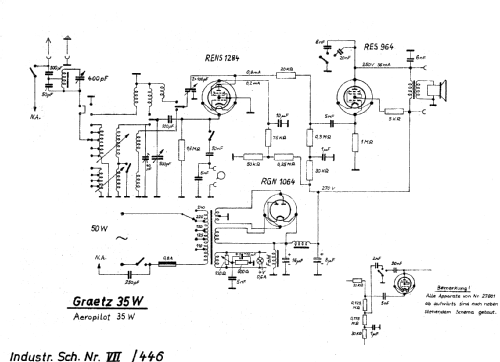 Graetzor - Aeropilot 35W; Graetz Radio, Berlin (ID = 239968) Radio