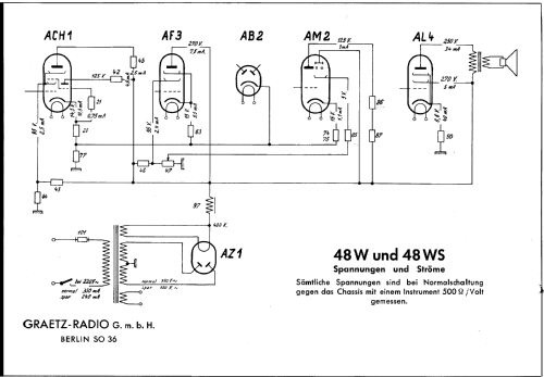 Super 48W; Graetz Radio, Berlin (ID = 100710) Radio