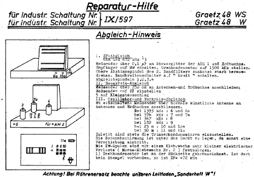 Super 48W; Graetz Radio, Berlin (ID = 2088990) Radio