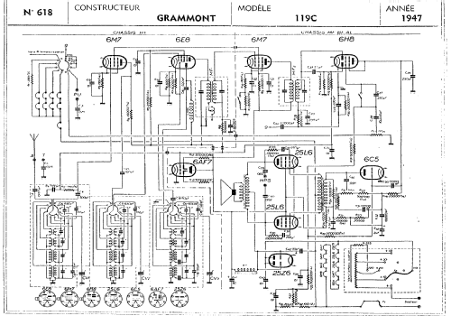 119C; Grammont Radiofotos, (ID = 361689) Radio