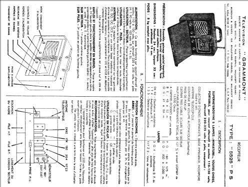 5525-PS; Grammont Radiofotos, (ID = 819341) Radio