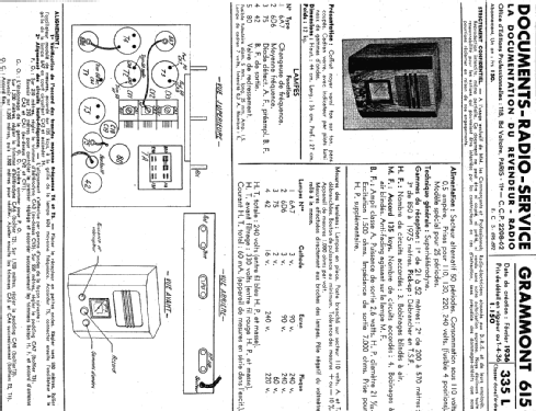 615; Grammont Radiofotos, (ID = 231258) Radio