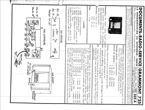 725; Grammont Radiofotos, (ID = 110468) Radio