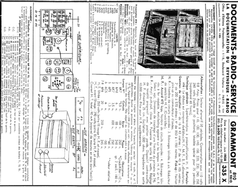 9810; Grammont Radiofotos, (ID = 231226) Radio
