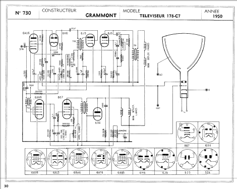 Televiseur 178; Grammont Radiofotos, (ID = 307629) Television