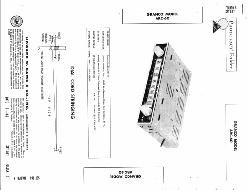 ARC-60 ; Granco Products, Inc (ID = 590112) Converter