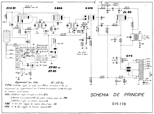 Symphonie 666BK Plan 019-178; Grandin, Cristal- (ID = 1201077) Radio