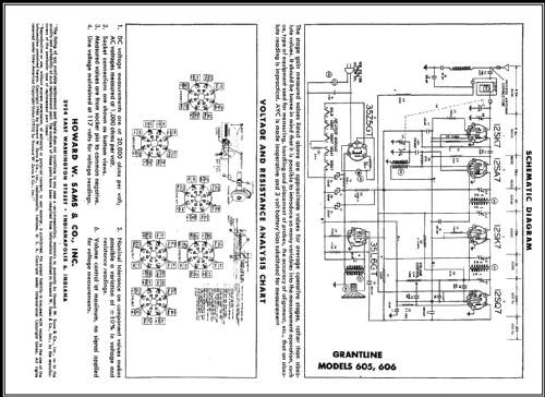 605 ; Grant Company, W.T. (ID = 463667) Radio