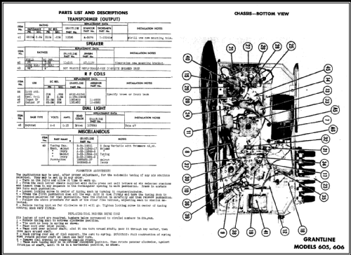 605 ; Grant Company, W.T. (ID = 463669) Radio