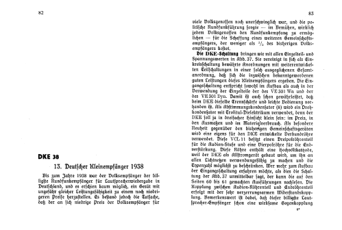 Deutscher Kleinempfänger 1938 DKE38; Grassmann, Peter, (ID = 3050080) Radio