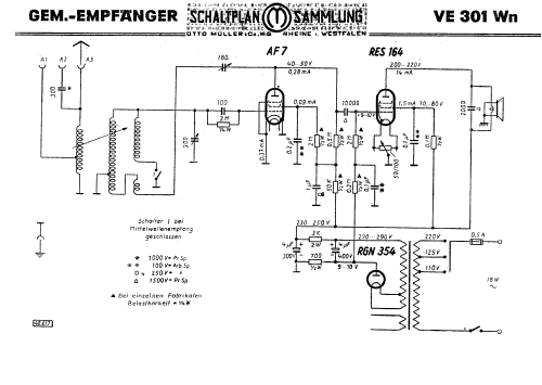 Volksempfänger VE301Wn; Grassmann, Peter, (ID = 1814324) Radio