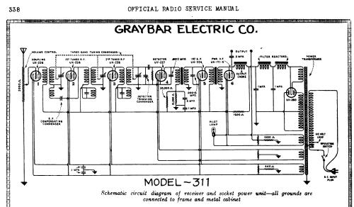 311; Graybar Electric Co. (ID = 3039939) Radio