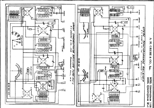 Synchrophase MU1 without chain; Grebe, A.H. & Co.; (ID = 1007914) Radio