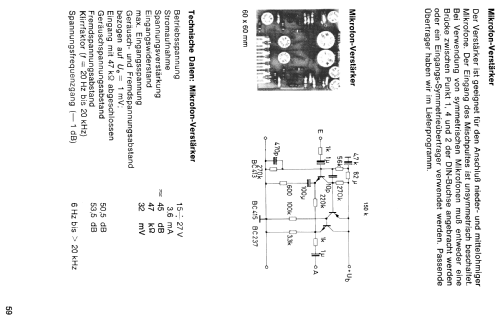 ELA-Kombination 40; FG Elektronik, Franz (ID = 2143562) Ampl/Mixer