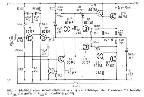 HiFi - Verstärker 18 W Sinus ; FG Elektronik, Franz (ID = 1693542) Ampl/Mixer