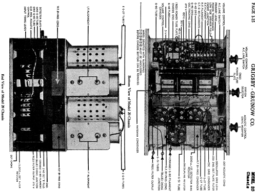 Majestic Chassis 20 ; Grigsby-Grunow - (ID = 678008) Radio