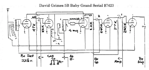 Baby Grand Duplex 5B; Grimes, David Inc.; (ID = 2801608) Radio