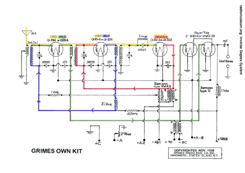 Grimes Own Kit Inverse Duplex Reflex System; Grimes, David Inc.; (ID = 970982) Kit