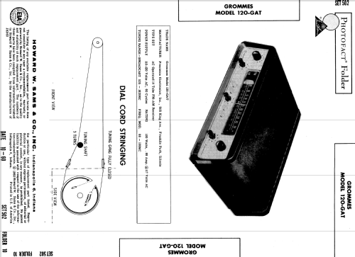 120-GAT ; Grommes Precision (ID = 524037) Radio