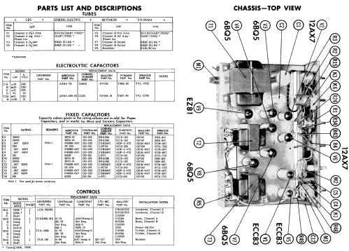 Little Jewel 20LJ ; Grommes Precision (ID = 557059) Ampl/Mixer