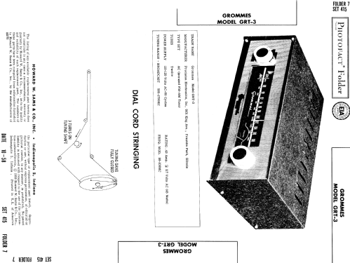 GRT-3 ; Grommes Precision (ID = 777592) Radio