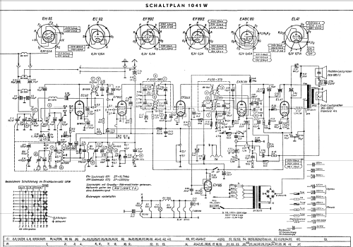 1041W; Grundig Radio- (ID = 366826) Radio