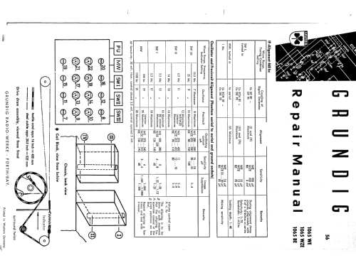 1065BE; Grundig Radio- (ID = 218150) Radio